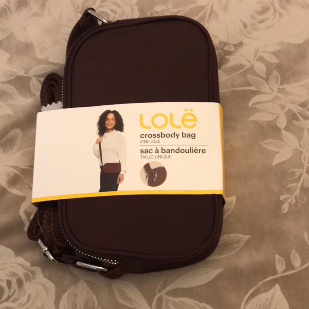 Lole Burgundy Crossbody Bag